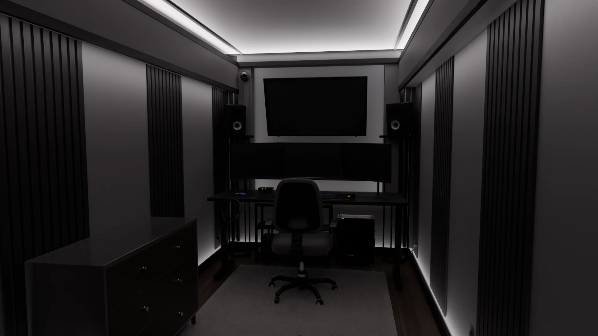 Reference Room front design render